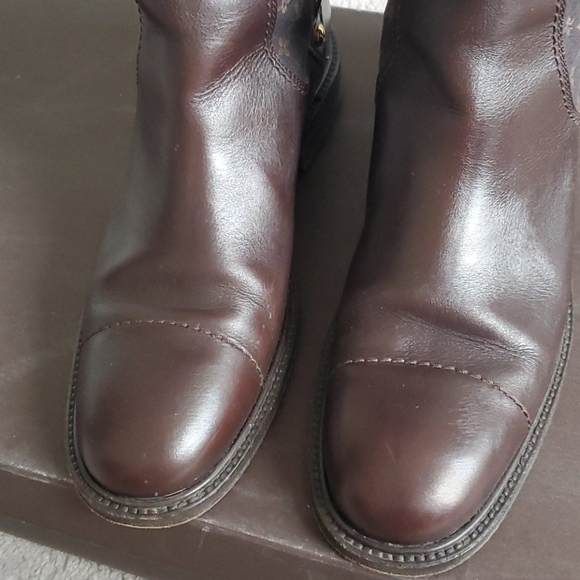 Louis Vuitton monogram mini lin riding boots - Picture 6 of 11